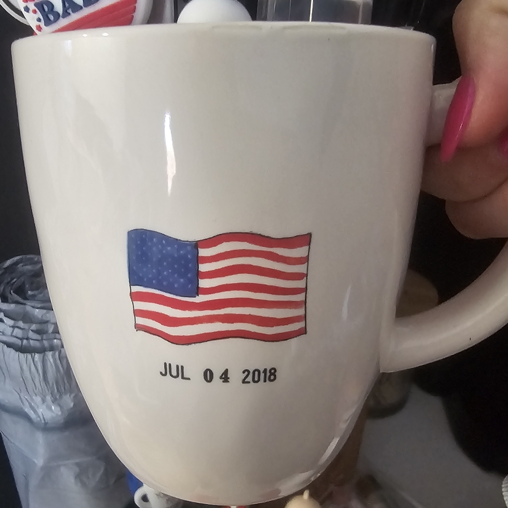 Rae Dunn Bundle: 2018 USA Bowls & Mug